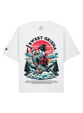 Oversized T-shirt - Geisha